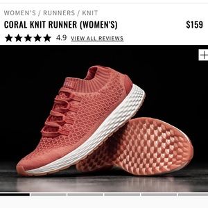 Coral NoBull Knit Runners